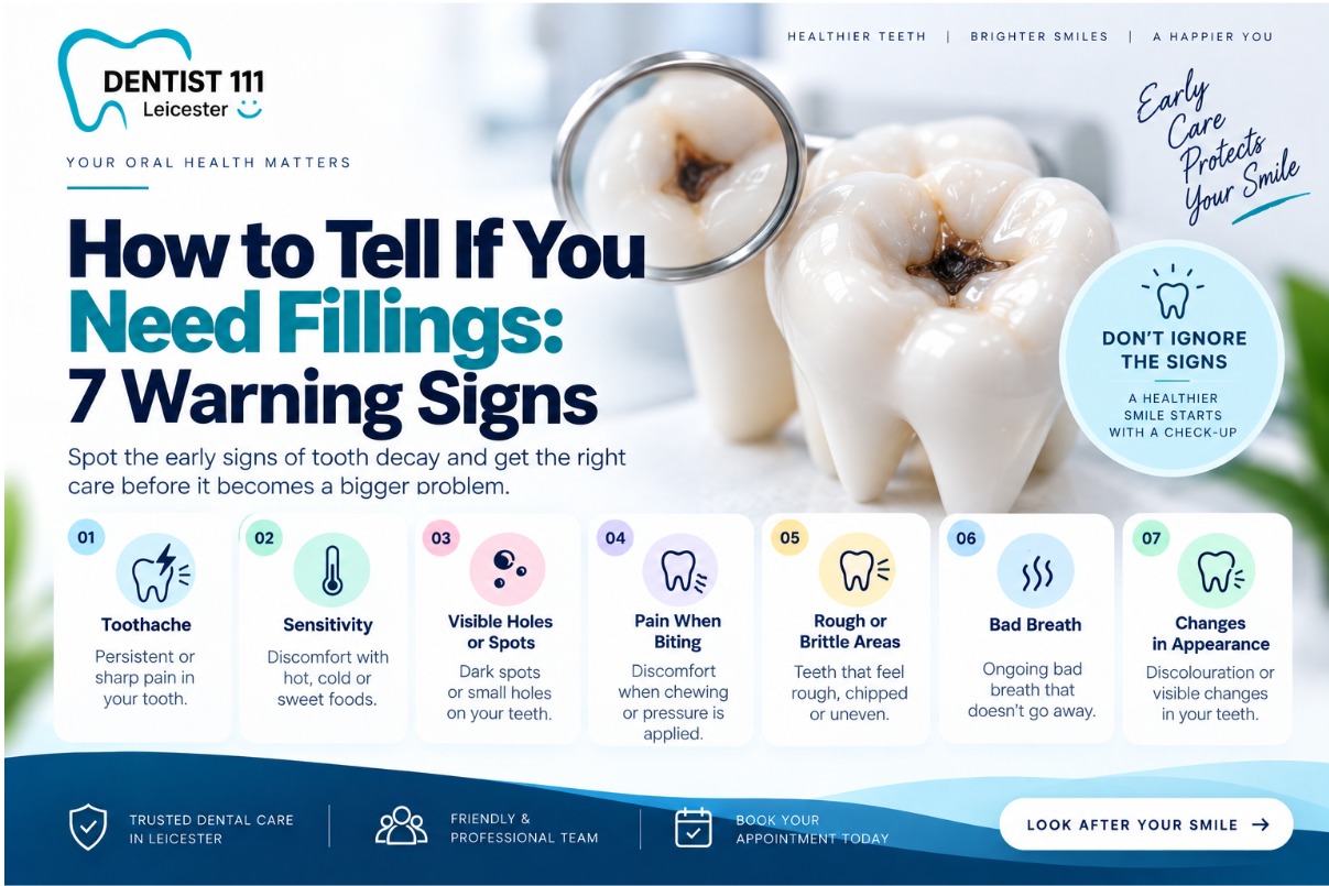 Do I Need a Filling? 7 Signs You Should Know Dentist examining a tooth for signs of decay that may require a filling